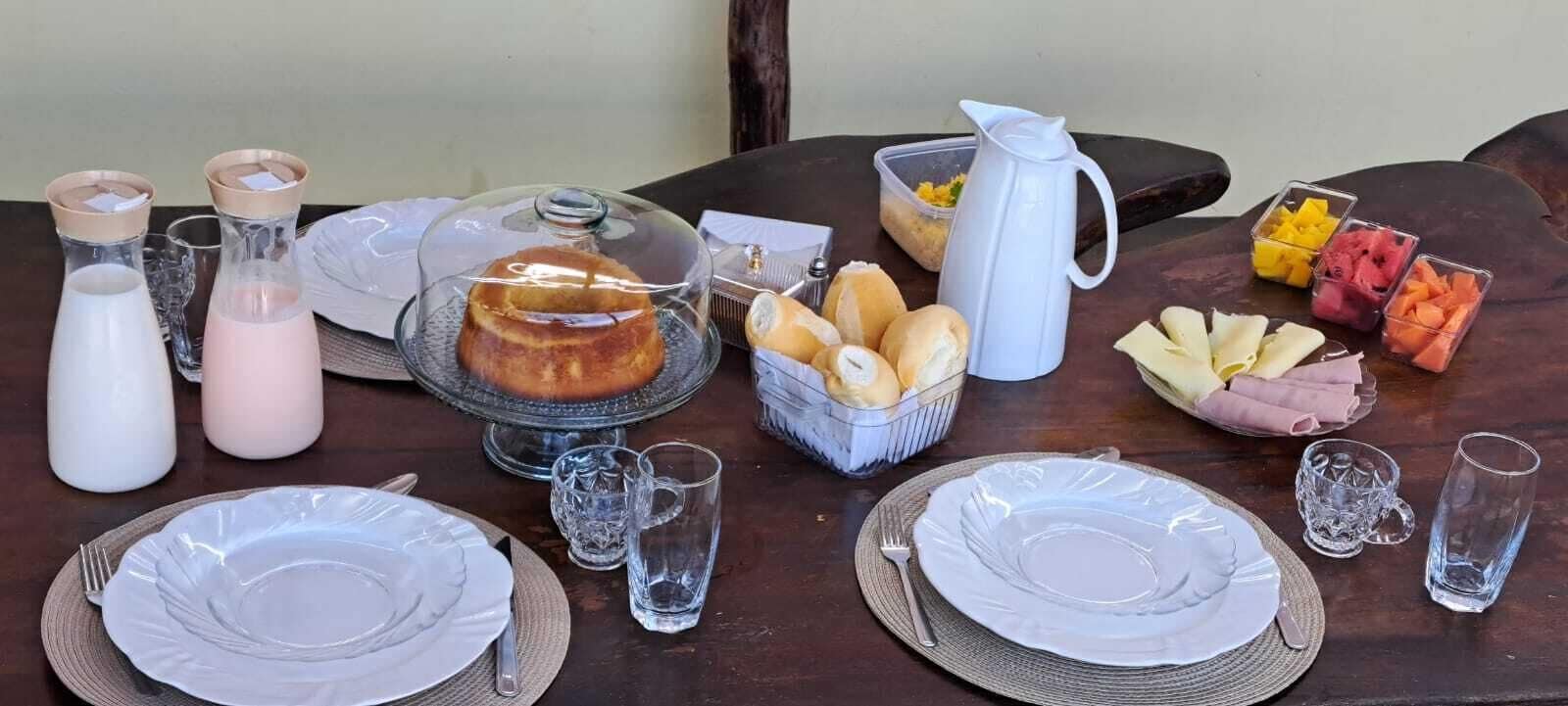 Free daily self-service breakfast 