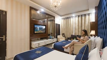 Ropa de cama de alta calidad y colchones con acolchado adicional