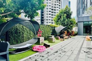 Overnattingsstedets uteområder