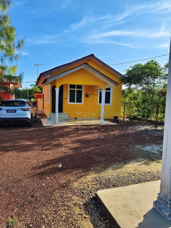 Fachada da propriedade