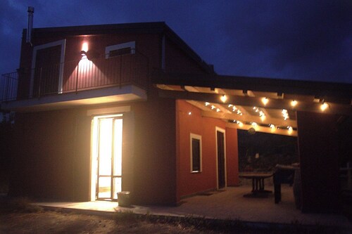 Monte Arso houses. relaxing houses on Etna volcano nestled in the forest and orchard