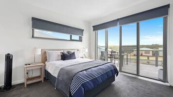 Blackout curtains, iron/ironing board, free WiFi, bed sheets