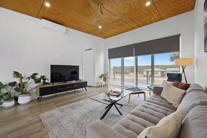 Smart TV 55 pulgadas con canales de televisión por cable, Netflix