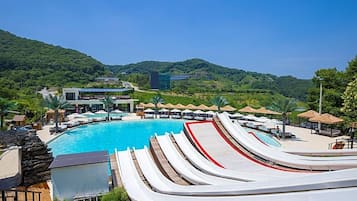 Piscina externa sazonal