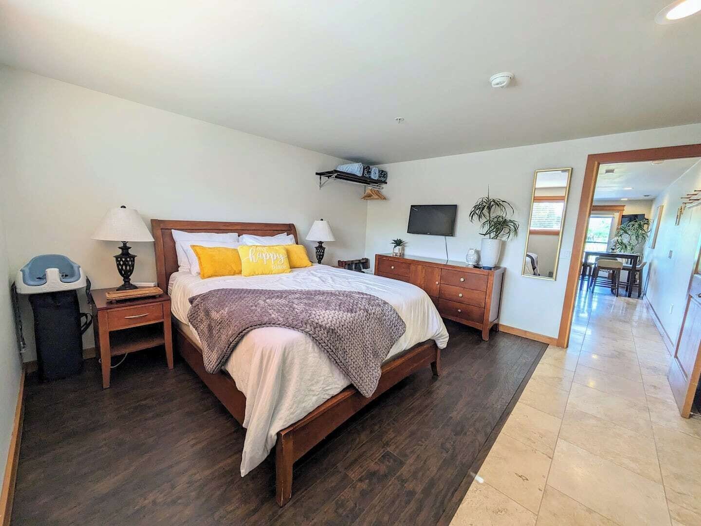 1 Schlafzimmer, Bügeleisen/Bügelbrett, Reisekinderbett, kostenloses WLAN