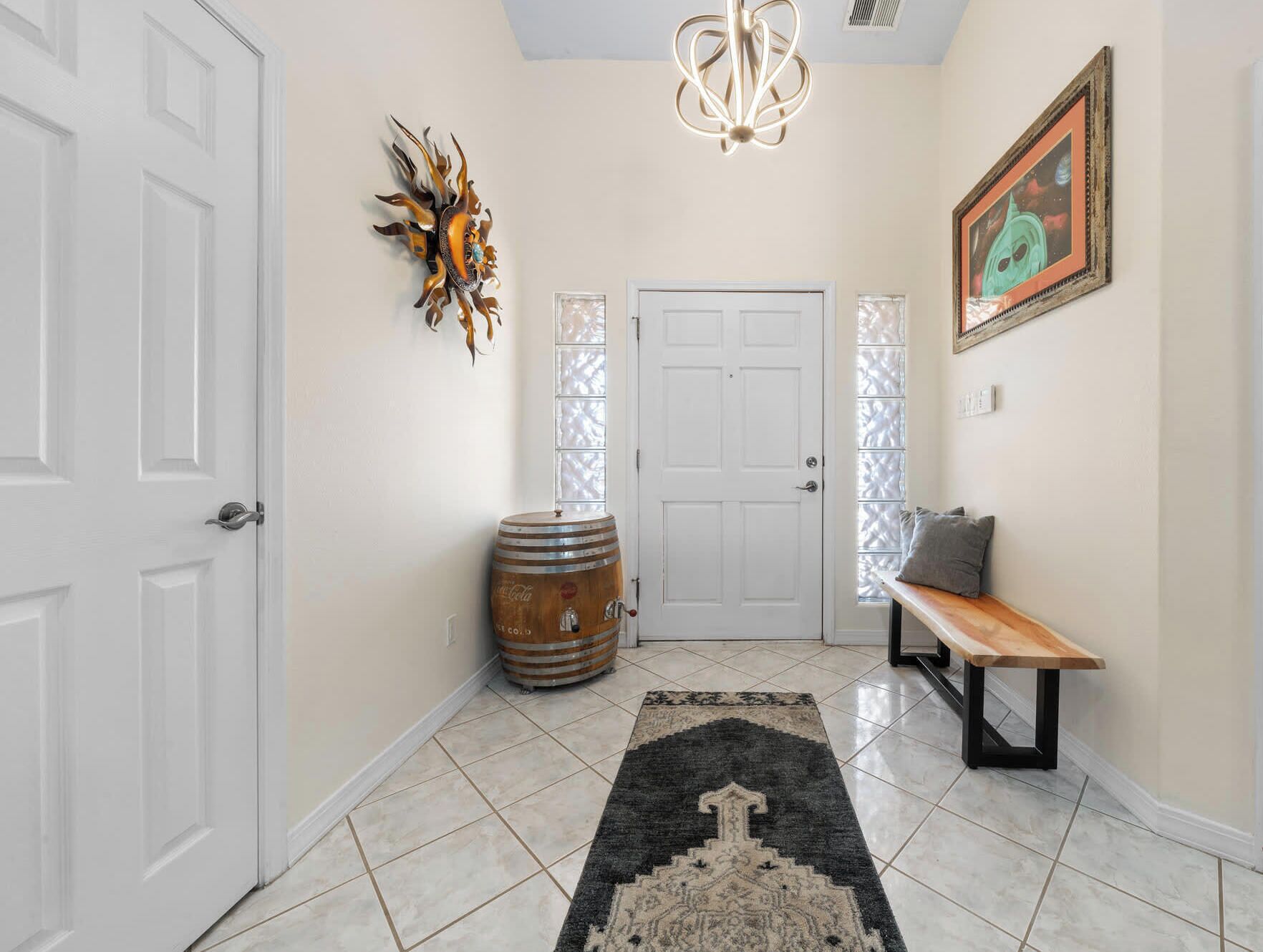 4 bedrooms, iron/ironing board, travel crib, WiFi