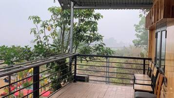 Shared Dormitory, Garden View | Terrace/patio