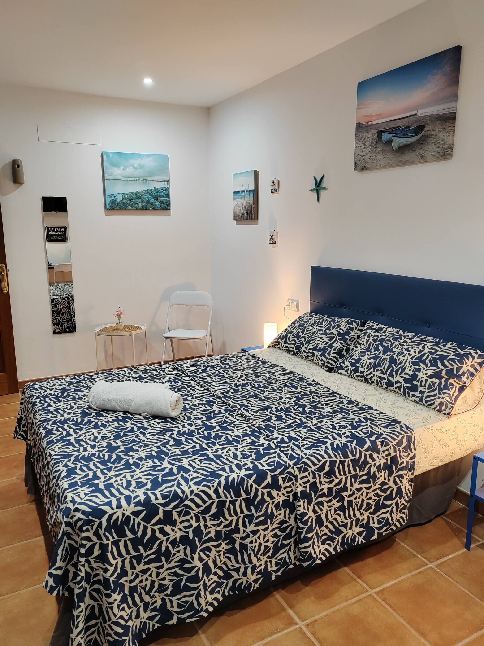 1 dormitorio, Internet, ropa de cama