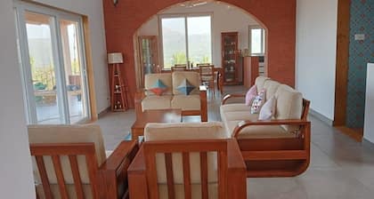 AVISA is pet friendly 3 BHK luxury villa on a hilltop with sea view @ Diveagar