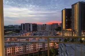 Uitzicht vanuit accommodatie