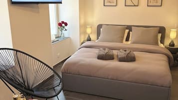 1 sovrum, strykjÀrn/strykbrÀda, gratis wi-fi och sÀngklÀder