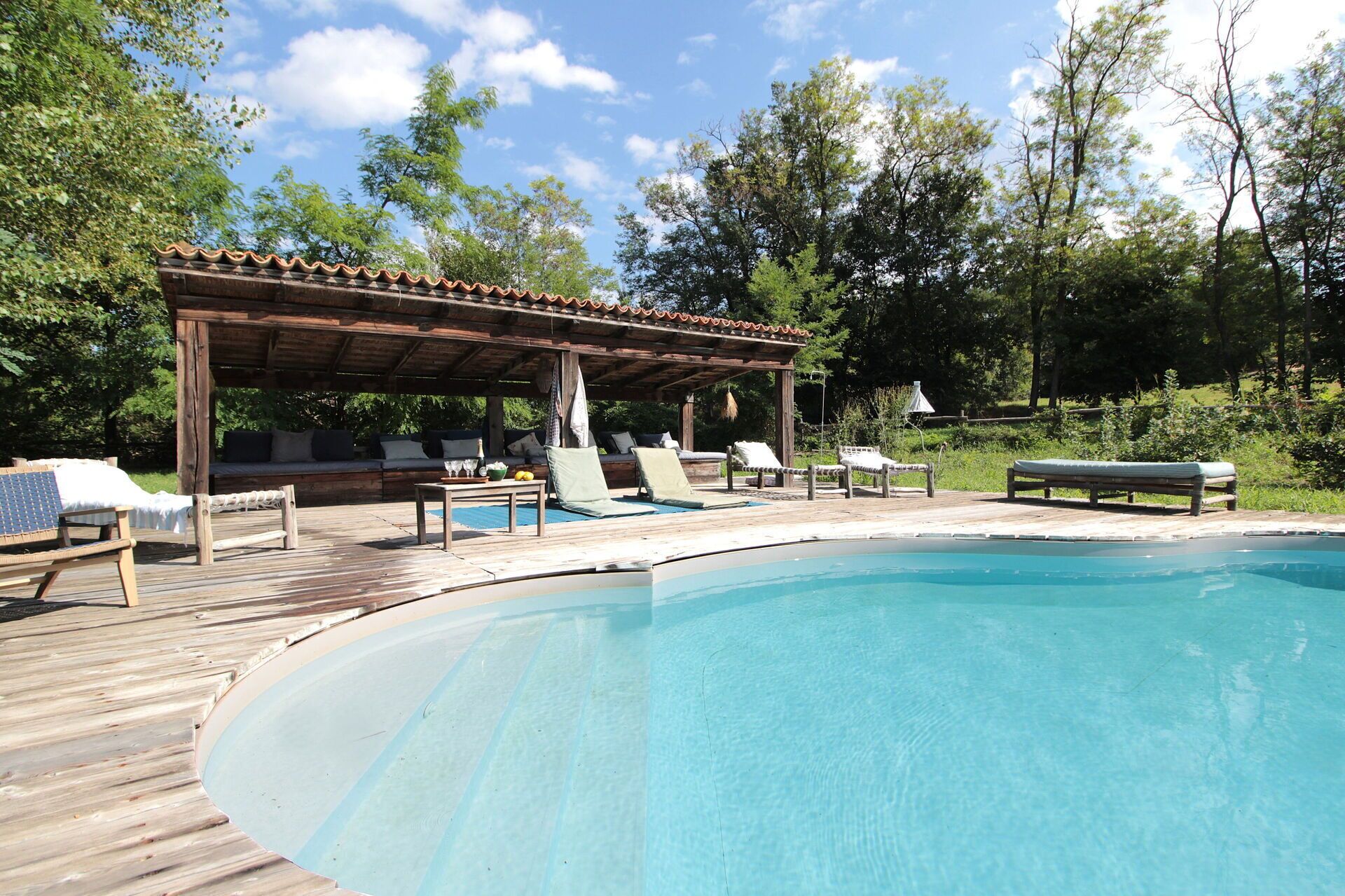 Autumn, Pool, Spring, Summer