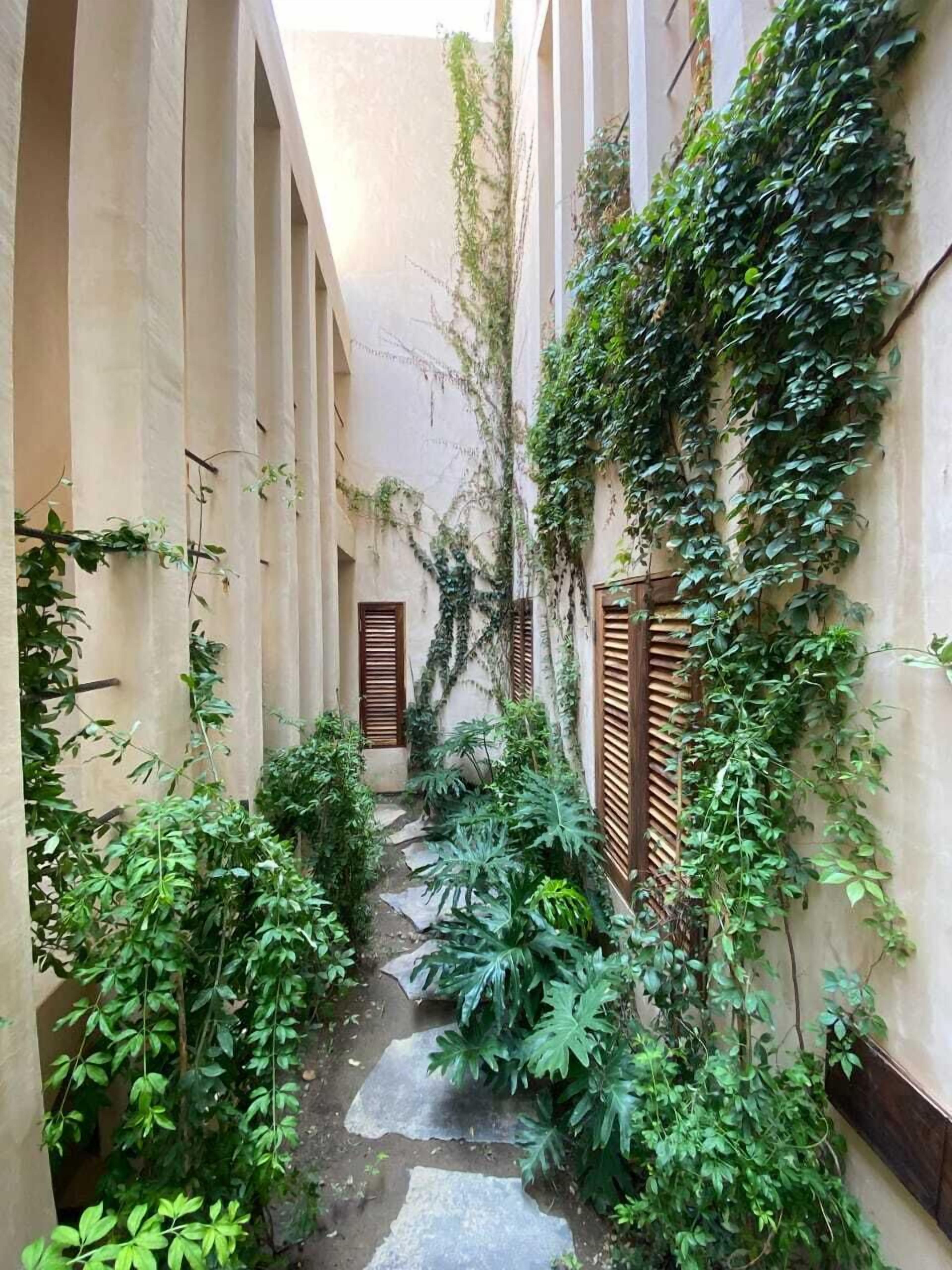 Majoituspaikan julkisivu