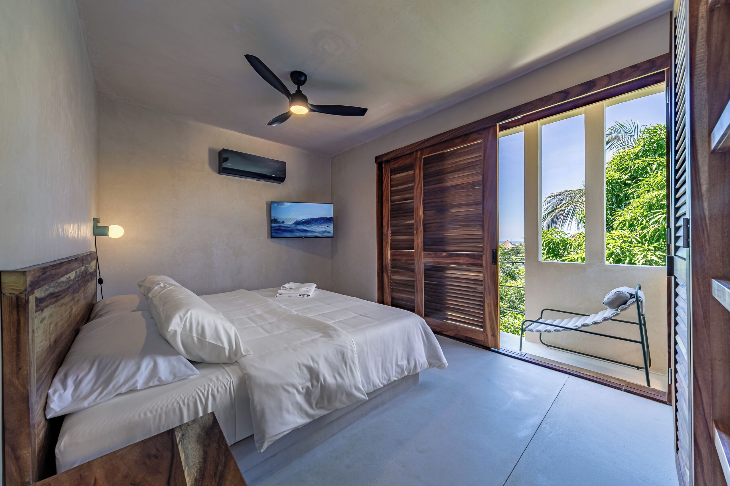 Appart'hôtel Exclusif, 2 chambres, balcon, vue baie | Literie hypoallergénique, couette en duvet d'oie, matelas Select Comfort