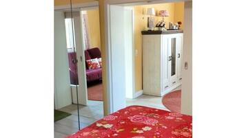 1 Schlafzimmer, Bügeleisen/Bügelbrett, kostenloses WLAN, Bettwäsche