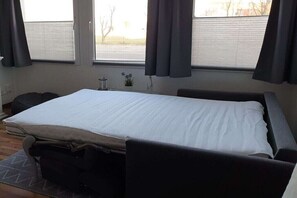 1 Schlafzimmer, kostenloses WLAN, Bettwäsche