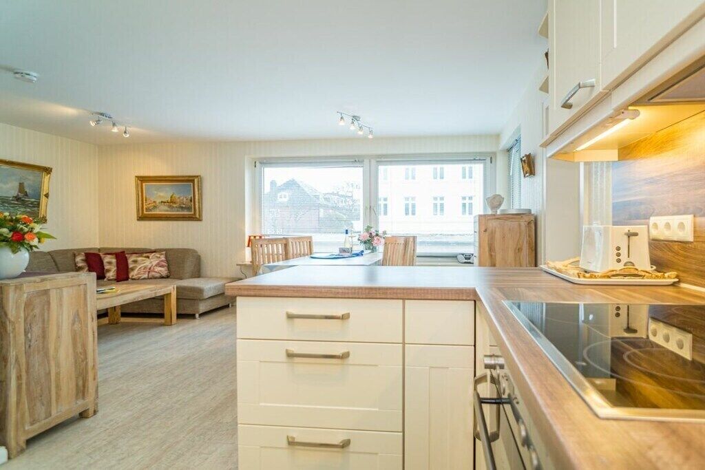 Oven, stovetop, dishwasher, coffee/tea maker