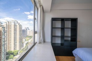 Desk, laptop workspace, iron/ironing board, free WiFi