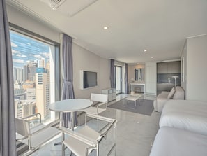 Family Room, Balcony, Partial Sea View | Free WiFi