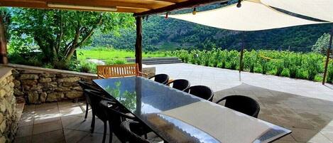 Opções para refeição ao ar livre