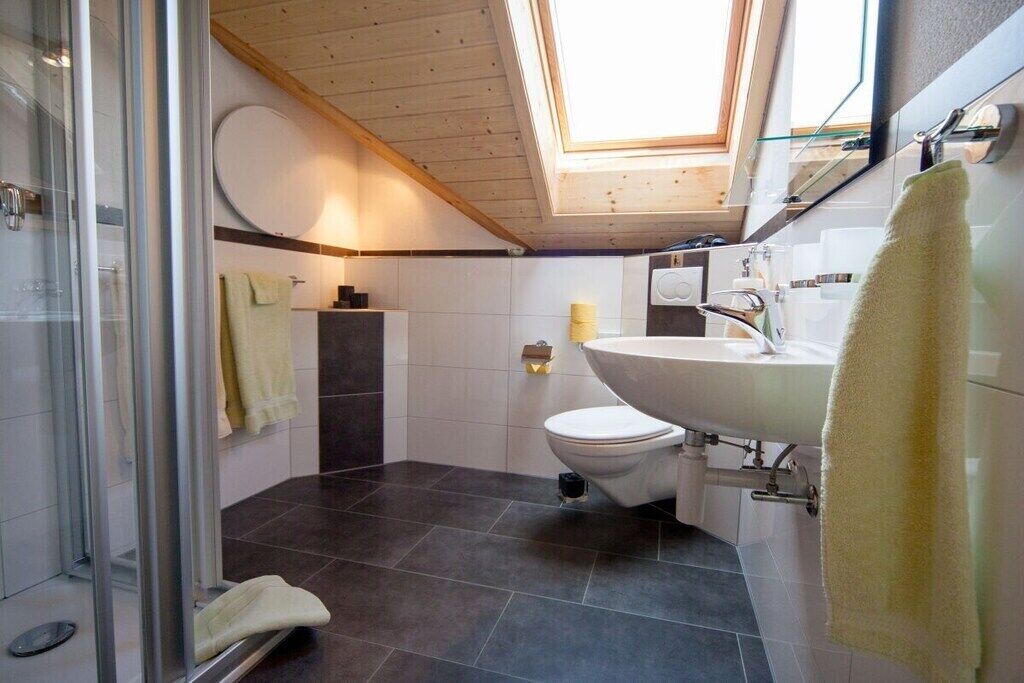 Shower, hair dryer