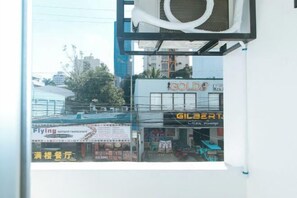 Blick von der Unterkunft