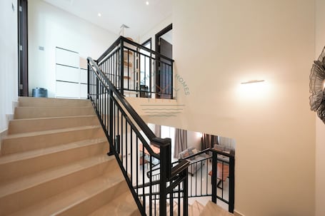 Staircase. Luxury 4BR Villa With Private Garden