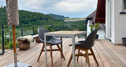 Apartment Eifelglück with roof terrace