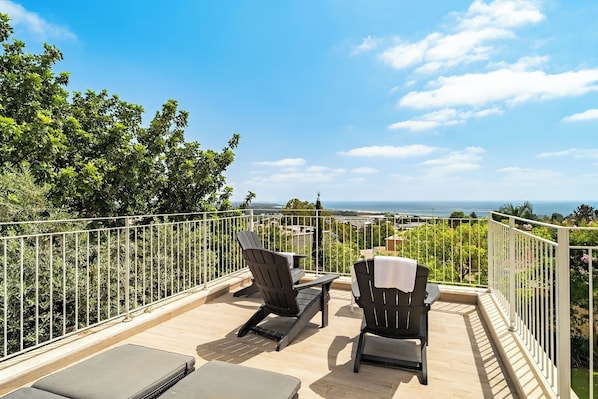 Villa, Sea View | Balcony