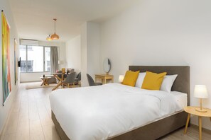 Apartment, 1 Double Bed with Sofa bed | Blackout drapes, iron/ironing board, free WiFi - Vivienne by halu (Thessaloniki)