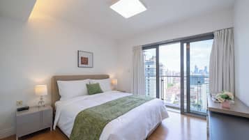 Superior Apartment, 3 Bedrooms, Balcony, City View | Iron/ironing board, free WiFi
