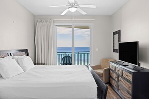 2 bedrooms, iron/ironing board, free WiFi, bed sheets - Beachfront Stay w/ Resort Amenities & Gulf Views | Sterling Breezing #506 (Panama City Beach)