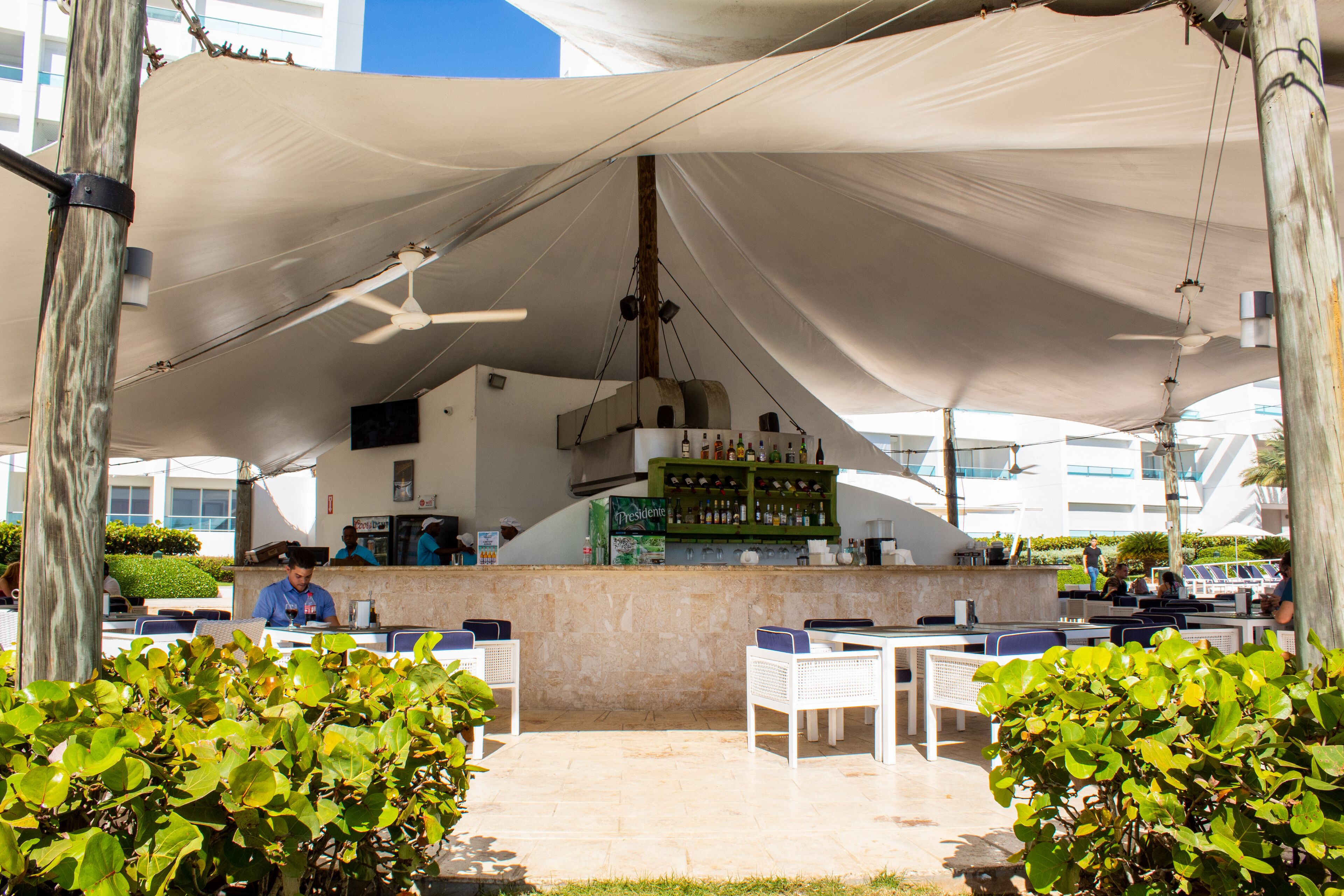 Restaurante al aire libre