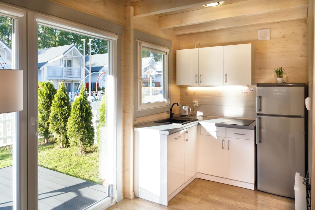 Cottage phong cách cổ điển, quang cảnh resort (alejka czerwona) | Bếp riêng | Ấm điện, ghế cao cho trẻ em