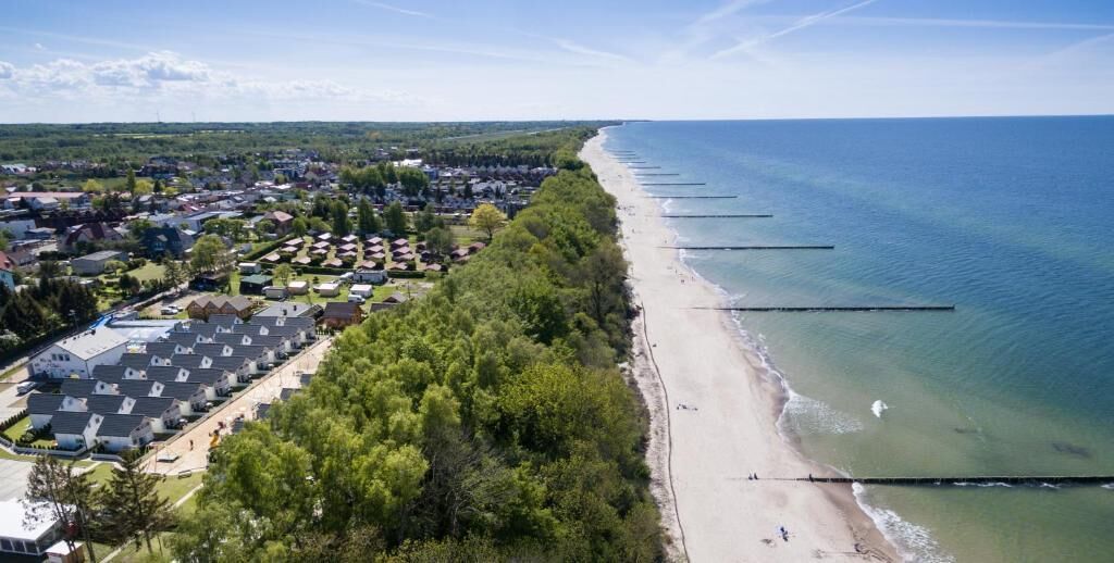 On the beach, white sand