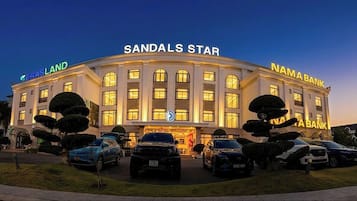 Façade de l’hébergement