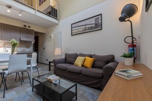 Classic Apartment | Living area - Grossi Turin Lofts by Wonderful Italy (Turin)