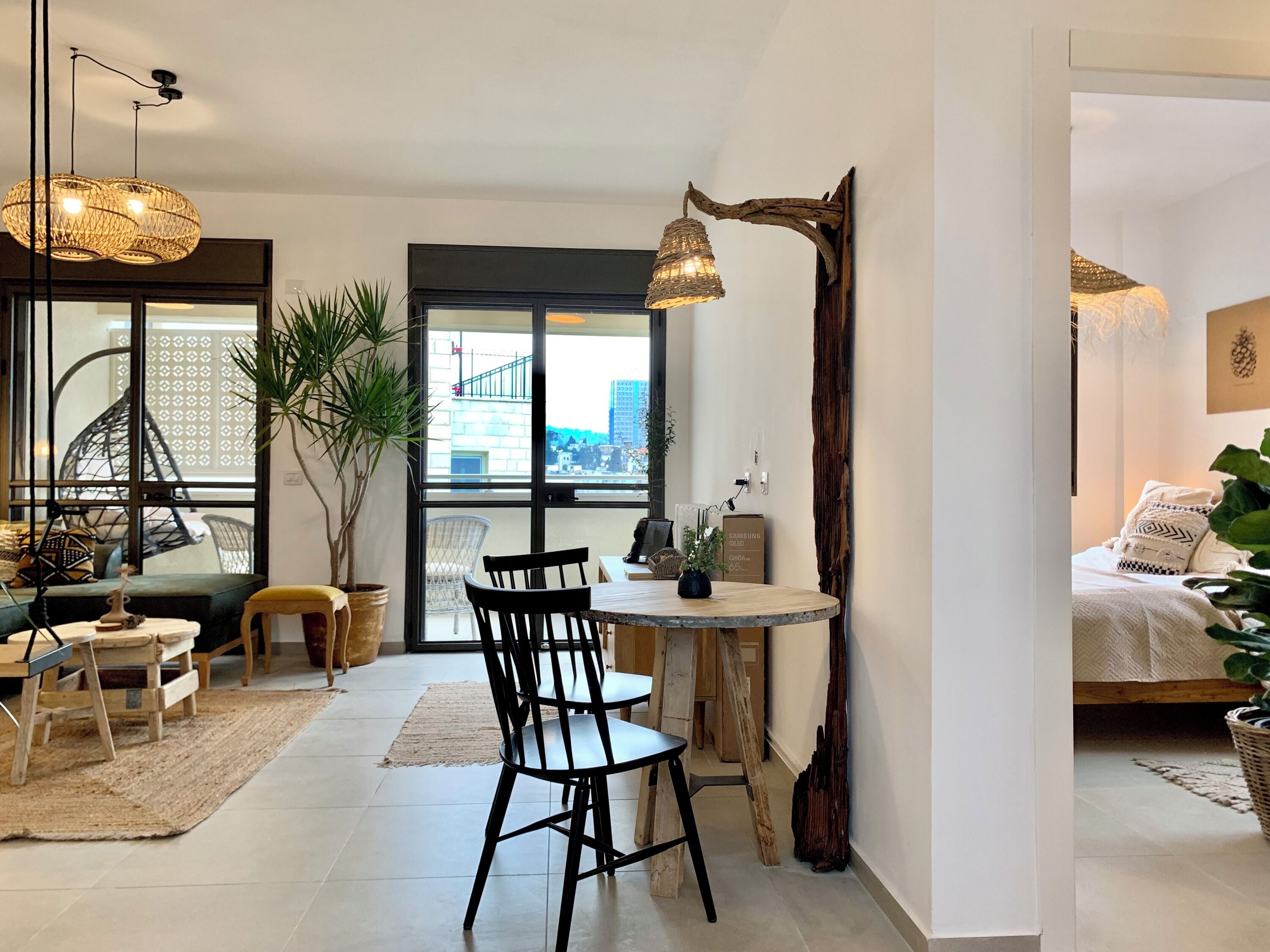 Apartment, Balcony, Sea View | Bahagian dalam