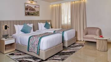 Ropa de cama de alta calidad, wifi gratis y ropa de cama