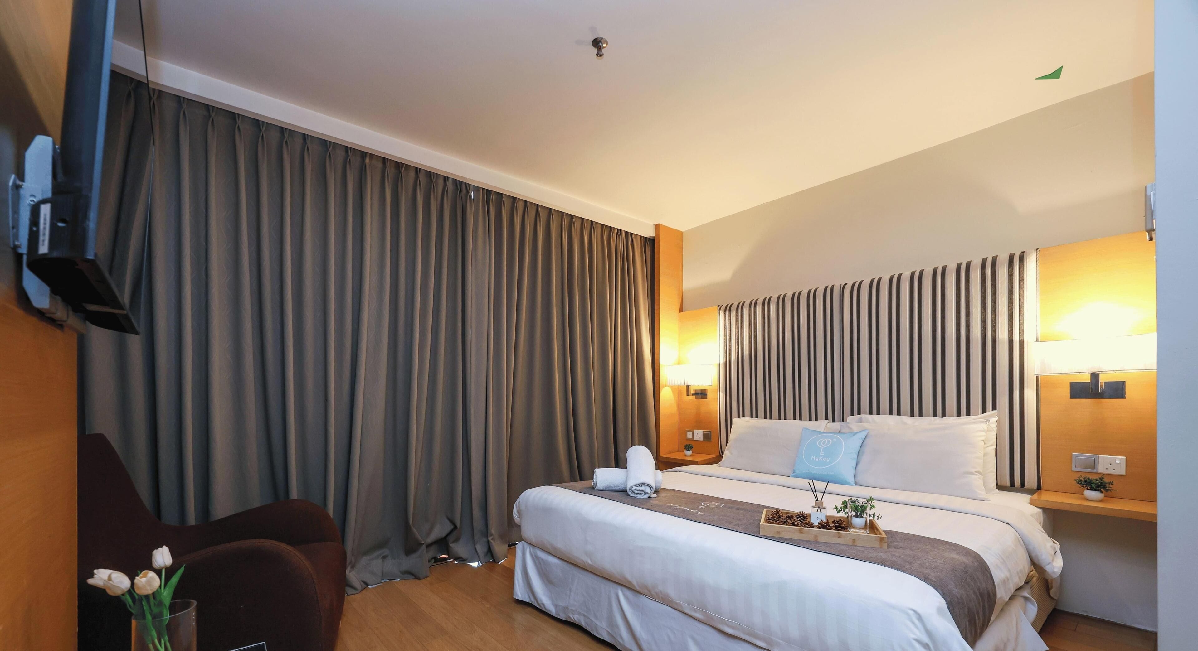 2-Bedroom Premier Clique Family Room | حمام | تجهيزات دش، مناشف، صابون، شامبو