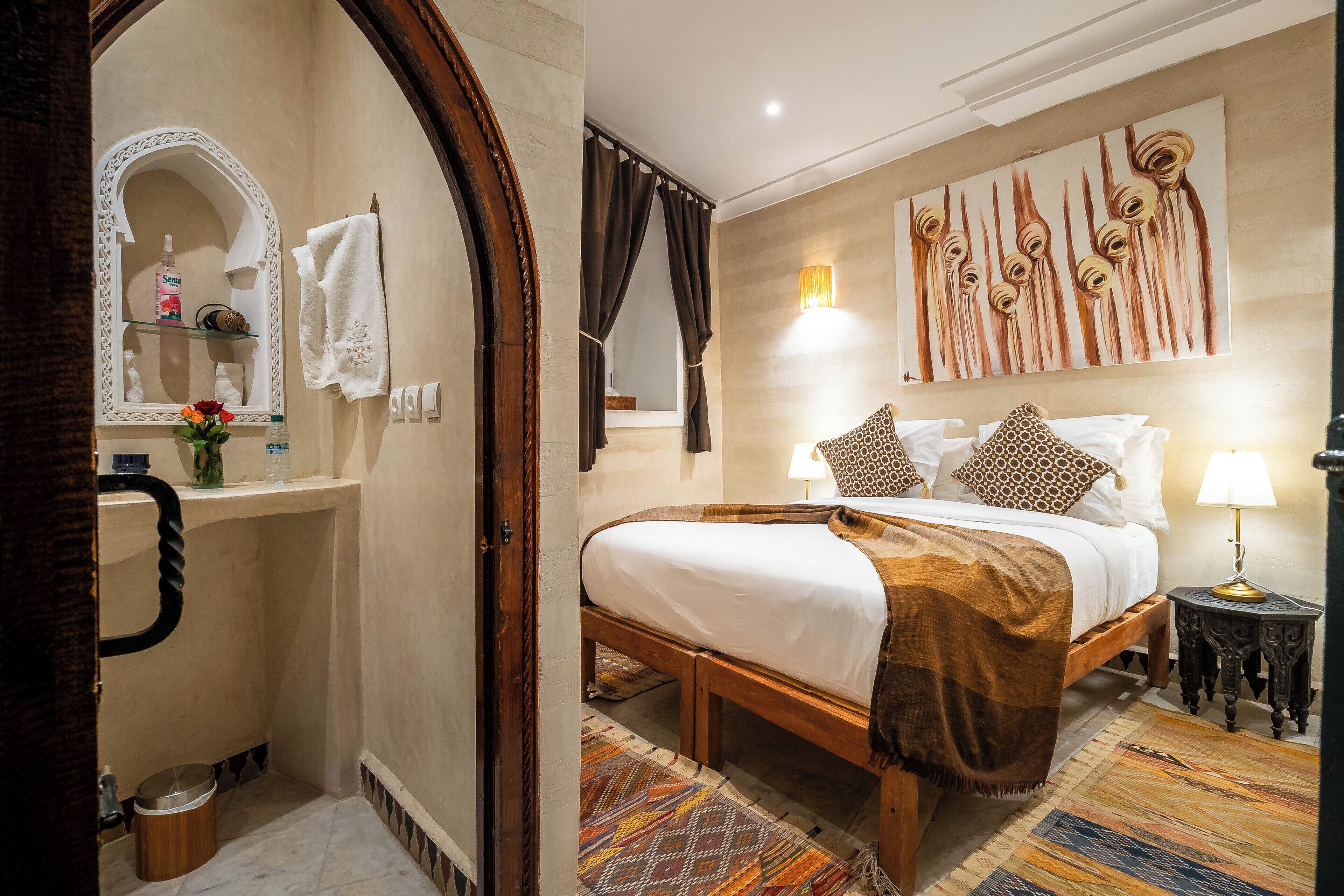 Double Room | Egyptian cotton sheets, premium bedding, in-room safe, free WiFi