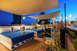 Terrasse sur le toit