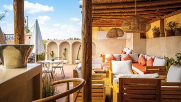 Terrasse sur le toit