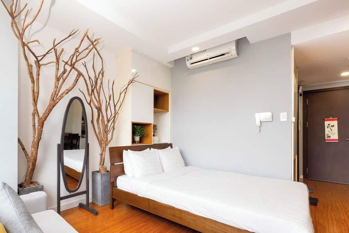 Apartamento, 1 quarto | Roupas de cama antialérgicas, individualmente mobiliados