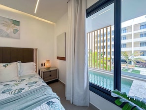 2 bedrooms, iron/ironing board, travel crib, WiFi