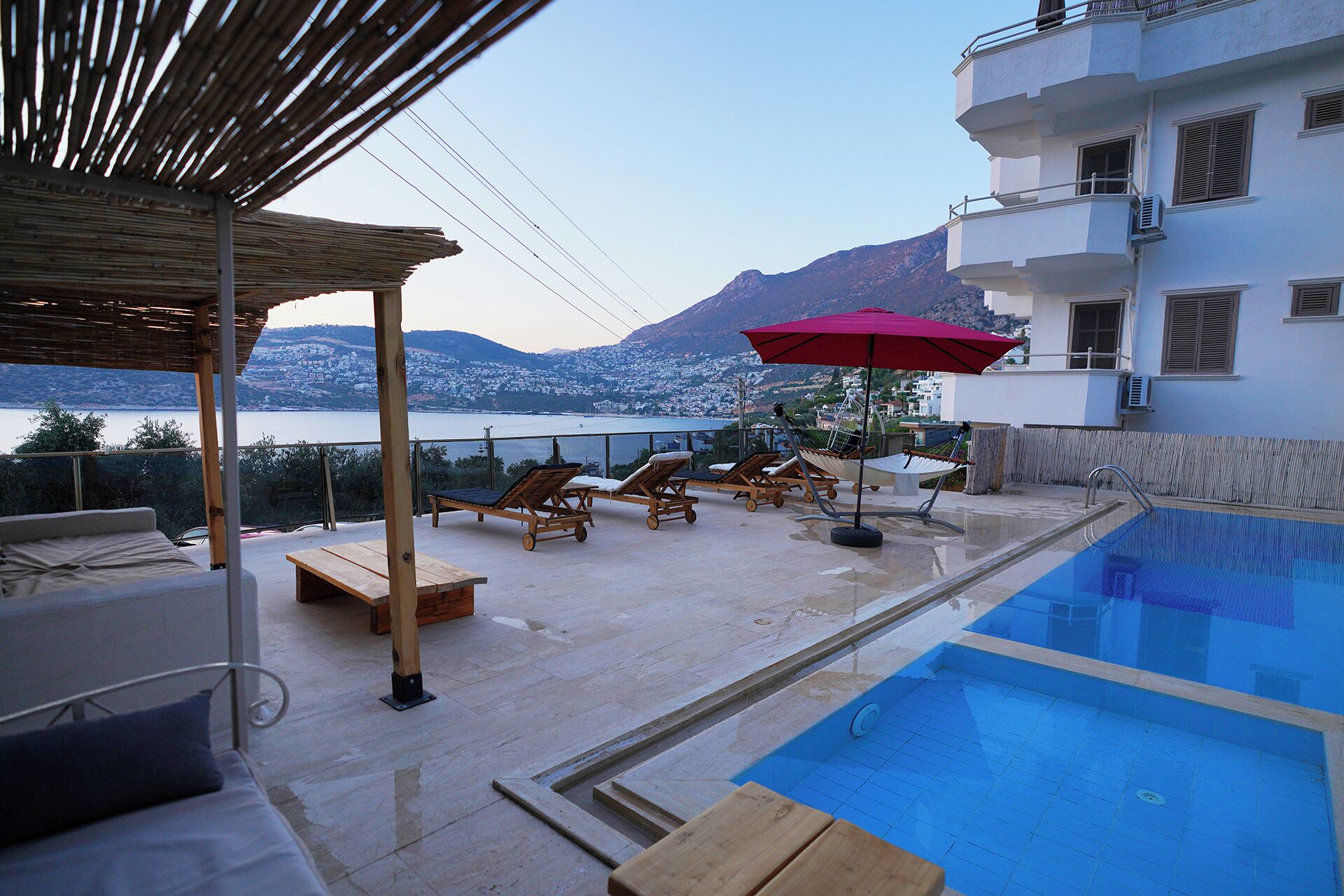 Seasonal outdoor pool