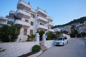 Façade de l’hébergement