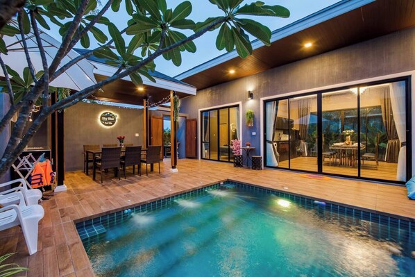 Villa - 3 soveværelser - handicapvenligt - privat pool | Pool | Udendørs pool