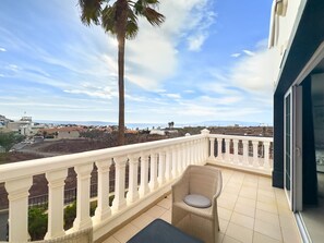 Terrace/patio - Modern 3BR Villa Heated Pool & Sea View Costa Adeje (Callao Salvaje)