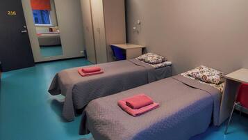 Desk, laptop workspace, iron/ironing board, free WiFi